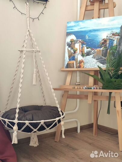 Гамак для кошек макраме