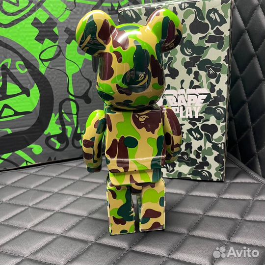 Игрушка Bearbrick Bape Камуфляж 28см