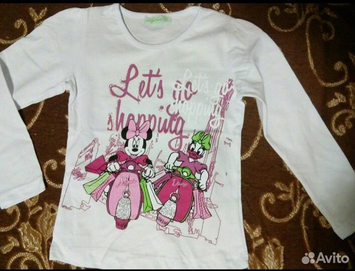 Кофта лонгслив для девочки