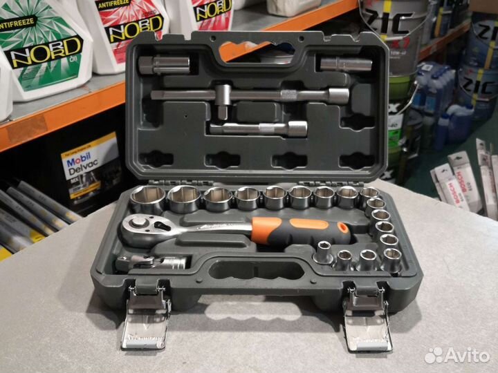 Набор головок и принадлежностей 1/2 24пр airline