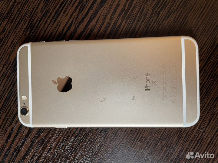Телефон iPhone 6s rose gold
