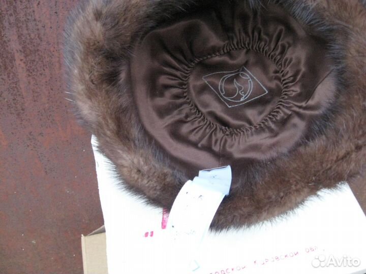 Новая норковая женская шапка 1989 г.в. СССР