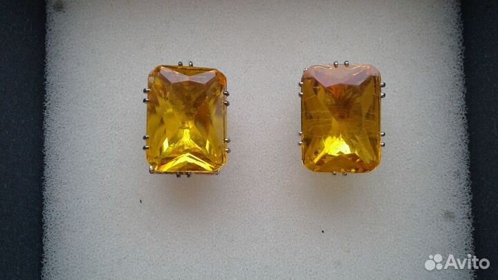 Серьги леденцы СССР