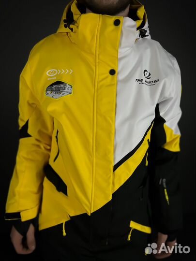 Комбинезон горнолыжный унисекс The Winter Жёлтый