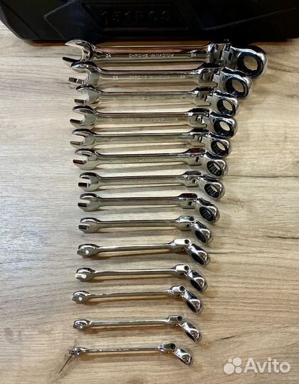 Набор трещеточных ключей 14 в 1