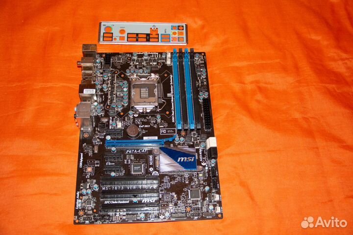 Материнская плата 1155 MSI P67A-C43