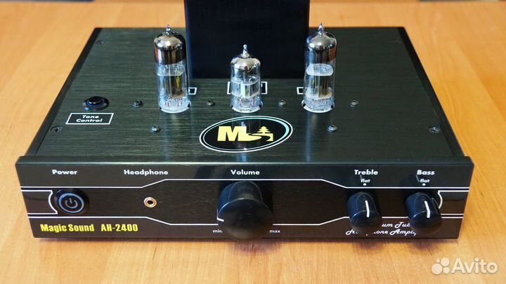 Усилитель ламповый для наушников с темброблоком