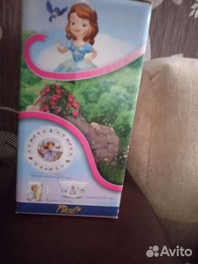 Набор посуды детской (стекло ) 