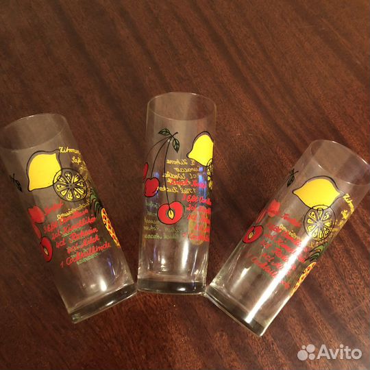 Стаканы для коктейлей