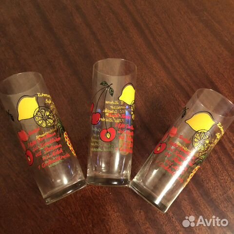 Стаканы для коктейлей