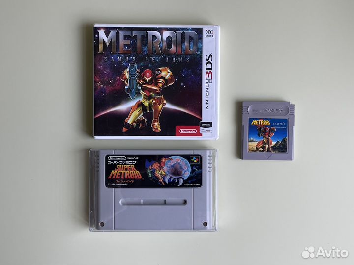 Metroid snes Game Boy 3DS Nintendo