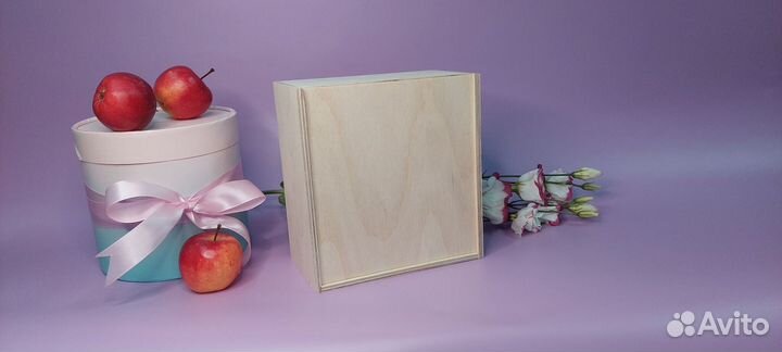 Коробка подарочная деревянная Собственная мастерск