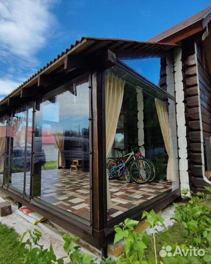 Гибкие и мягкие окна для беседок