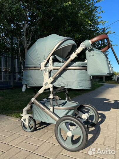 Коляска Luxmom 518 новая, 3в1