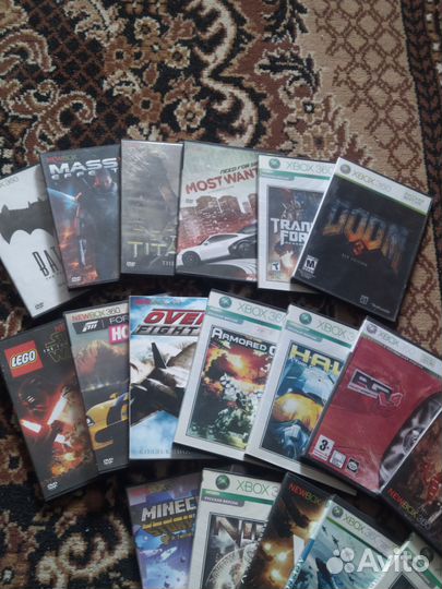 Игровые диски комплект на xbox 360, 42 Шт