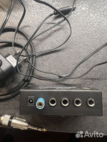 Усилитель звука для наушников behringer ha400 объявление продам