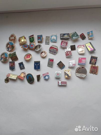 Значки города СССР