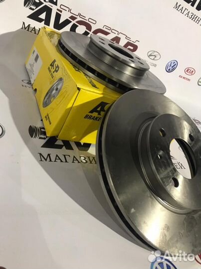 Диски тормозные передние Хендай Солярис 2011-2017