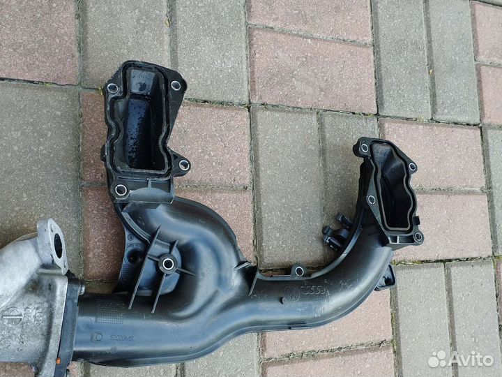 Впускной коллектор Audi A6 C6 3.0tdi ASB