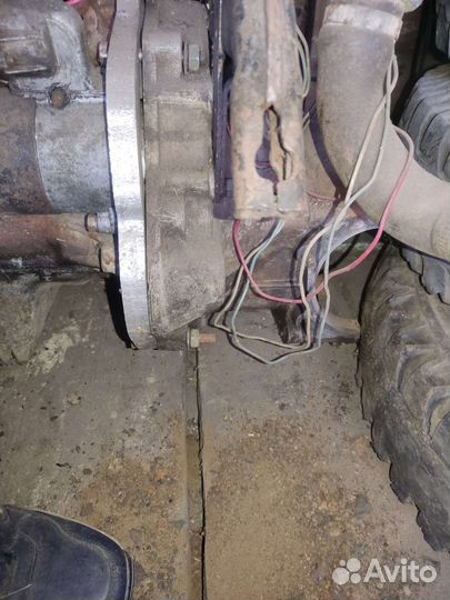 Двигатель Таврия с переходной площадкой на луаз