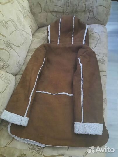 Дубленка на девочку