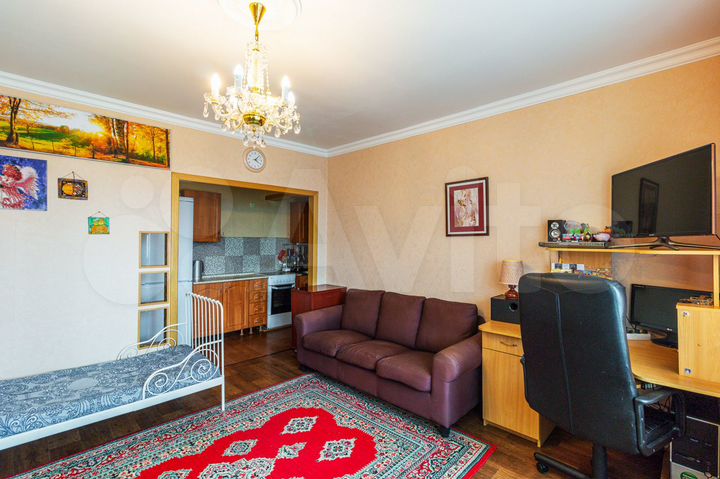 1-к. квартира, 42 м², 4/12 эт.