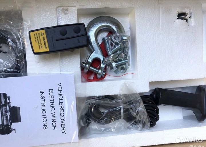 Лебедка электрическая Winch 12000(6т) Сталь