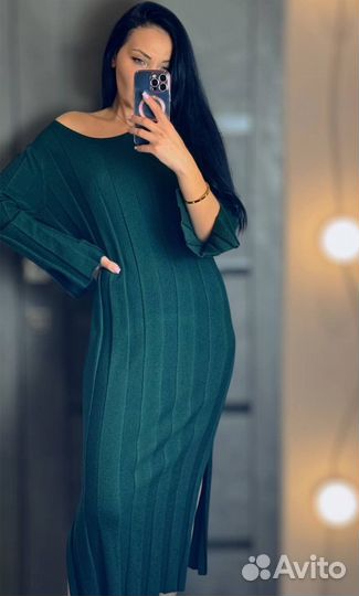 Платье лапша теплое новое