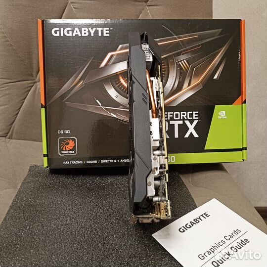 Видеокарта GeForce RTX 2060 D6 6G Gigabyte