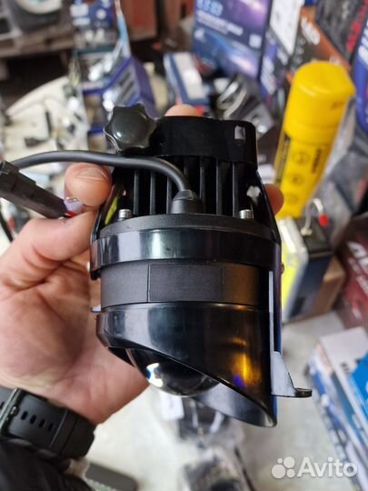 Противотуманные фары линзы Bi-LED Granta, Калина