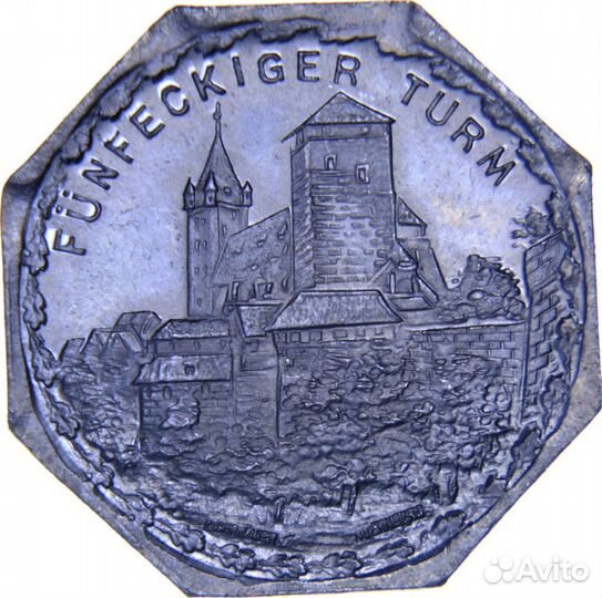 Нотгельды Германии 1921 Нюрнберг.супер.редкие