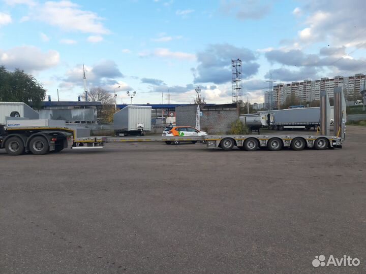Полуприцеп трал (тяжеловоз) Koluman Yalcin Dorse, 2024