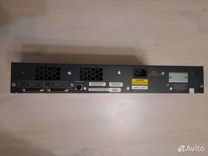 Cisco 3750, 3400, 1811, 2621