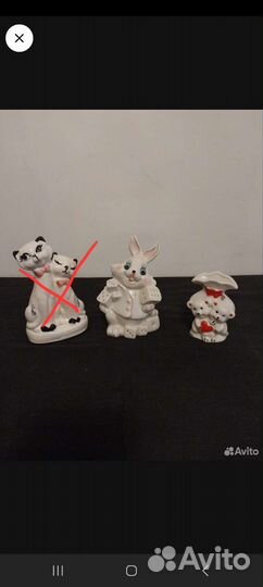Статуэтки новые фарфоровые