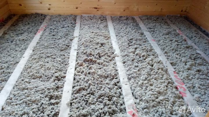 Утеплитель эковата из овечьей шерсти