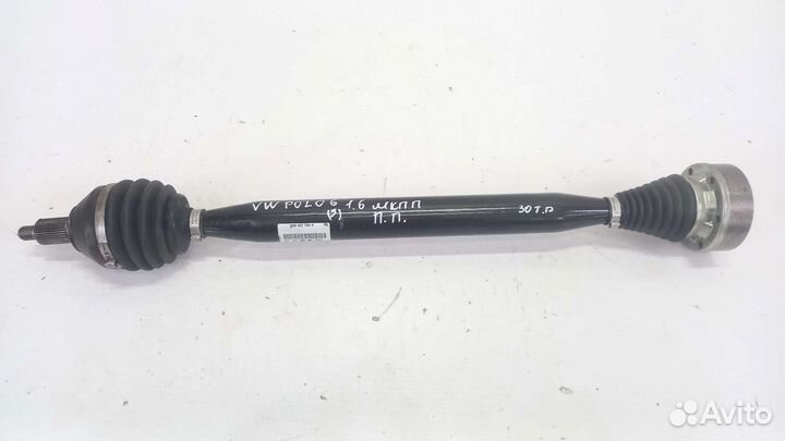 Привод передний правый 1.6 мт Volkswagen Polo 6