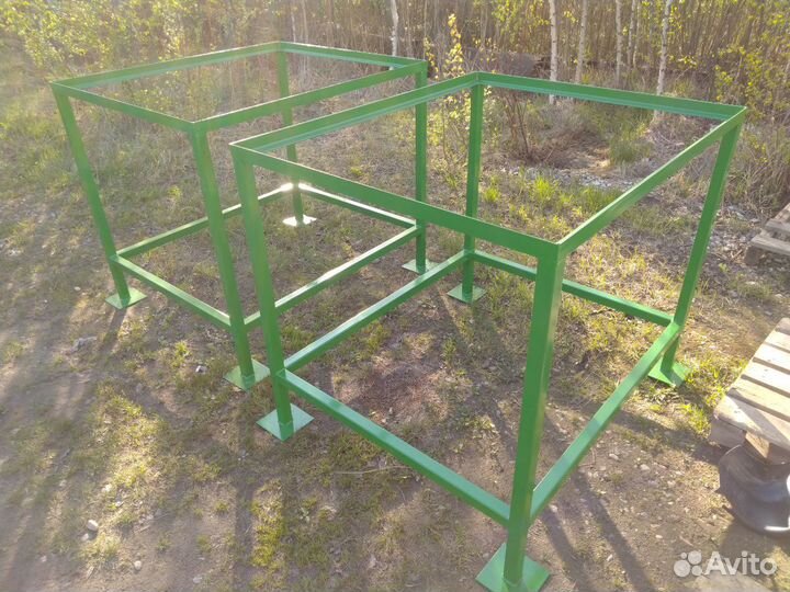 Постамент еврокуба 1000л для полива