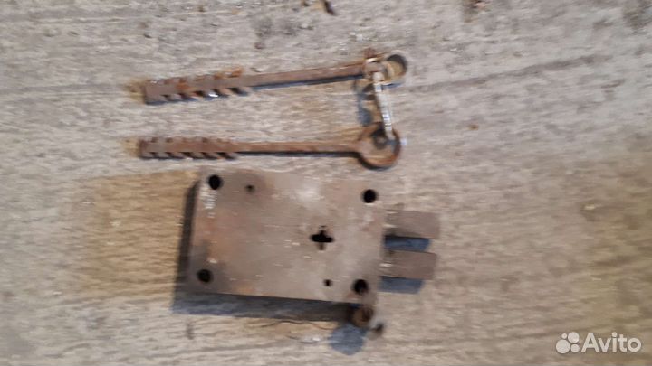 Замок реечный гаражный