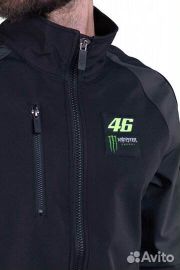 VR46 Softshell Dual Jacket Black