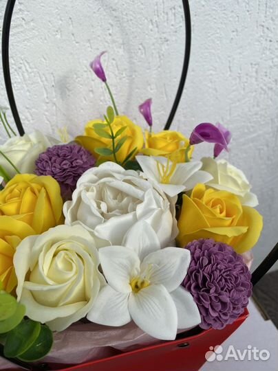 Мыльные розы в сумочке