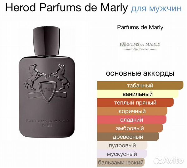 Оригинал Parfums de Marly Herod распив