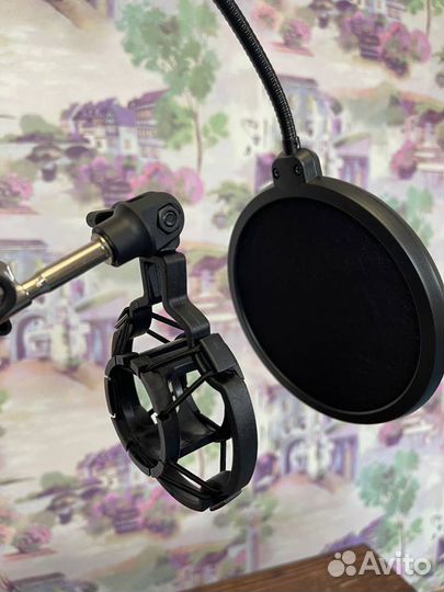 Пантограф для микрофона + паук + поп фильтр новые