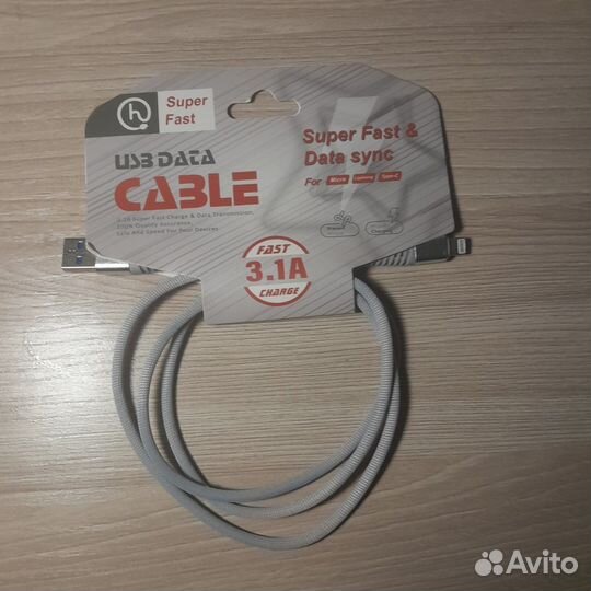 Зарядка на iPhone кабель