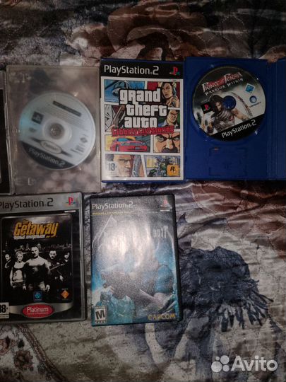 Игровые диски на ps2