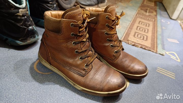 Демисезонные ботинки ecco gortex