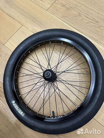Переднее колесо на bmx