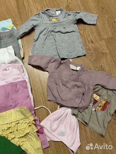 Большой пакет вещей для девочки