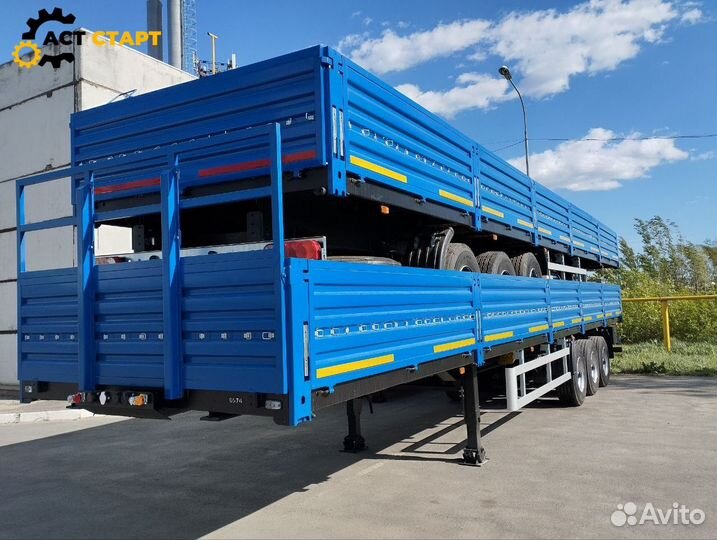 Полуприцеп бортовой ТЗА 588513, 2024