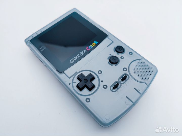 IPS/oled Gameboy Color «Grey Stone» + чехол