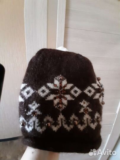 Шапка шерстяная